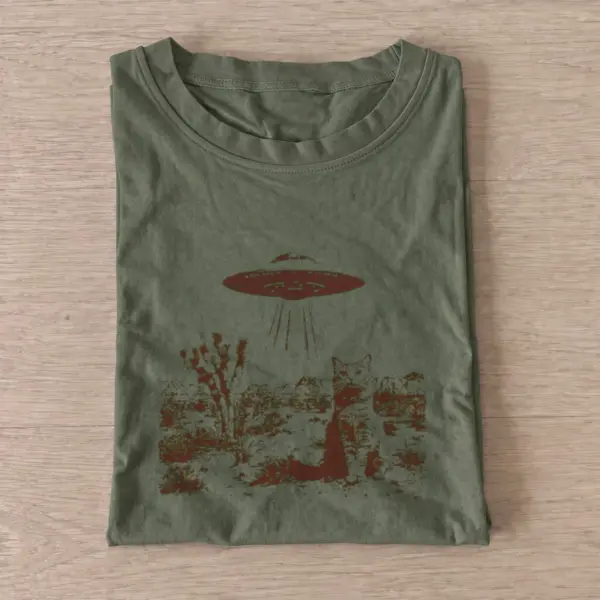 Ufo desert cat t shirt olive20ufo desert cat.webp