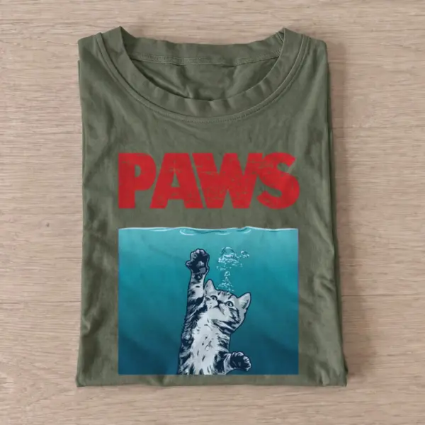 Underwater cat paws t shirt olive20underwater cat paws.webp