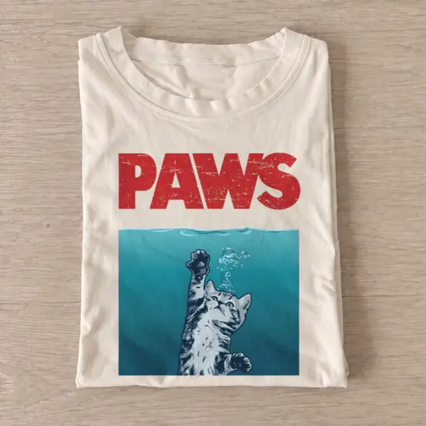 Underwater cat paws t shirt sand20underwater cat paws.webp