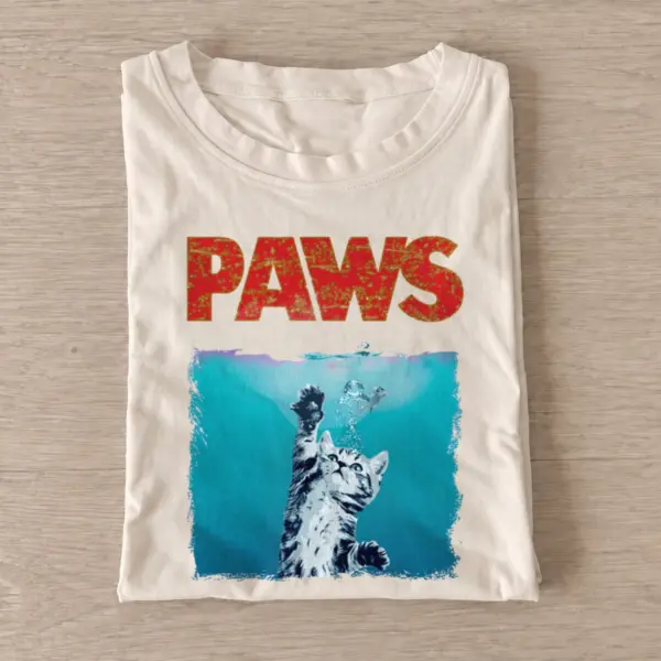 Underwater paws t shirt sand20underwater paws.webp