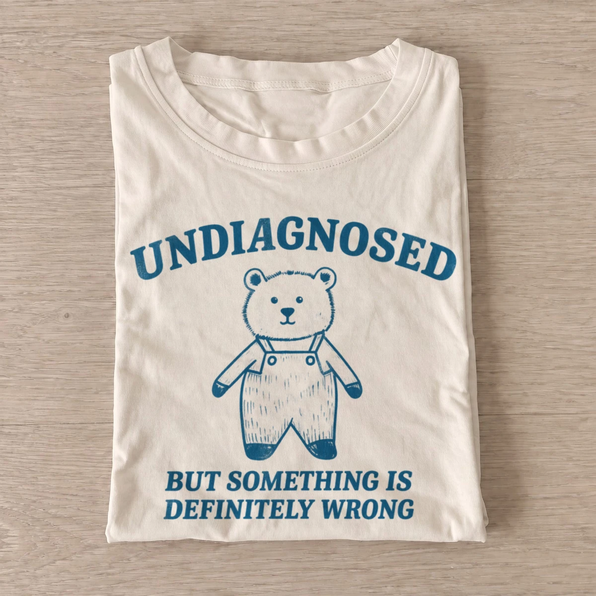Undiagnosed bear graphic t shirt sand20undiagnosed bear.webp