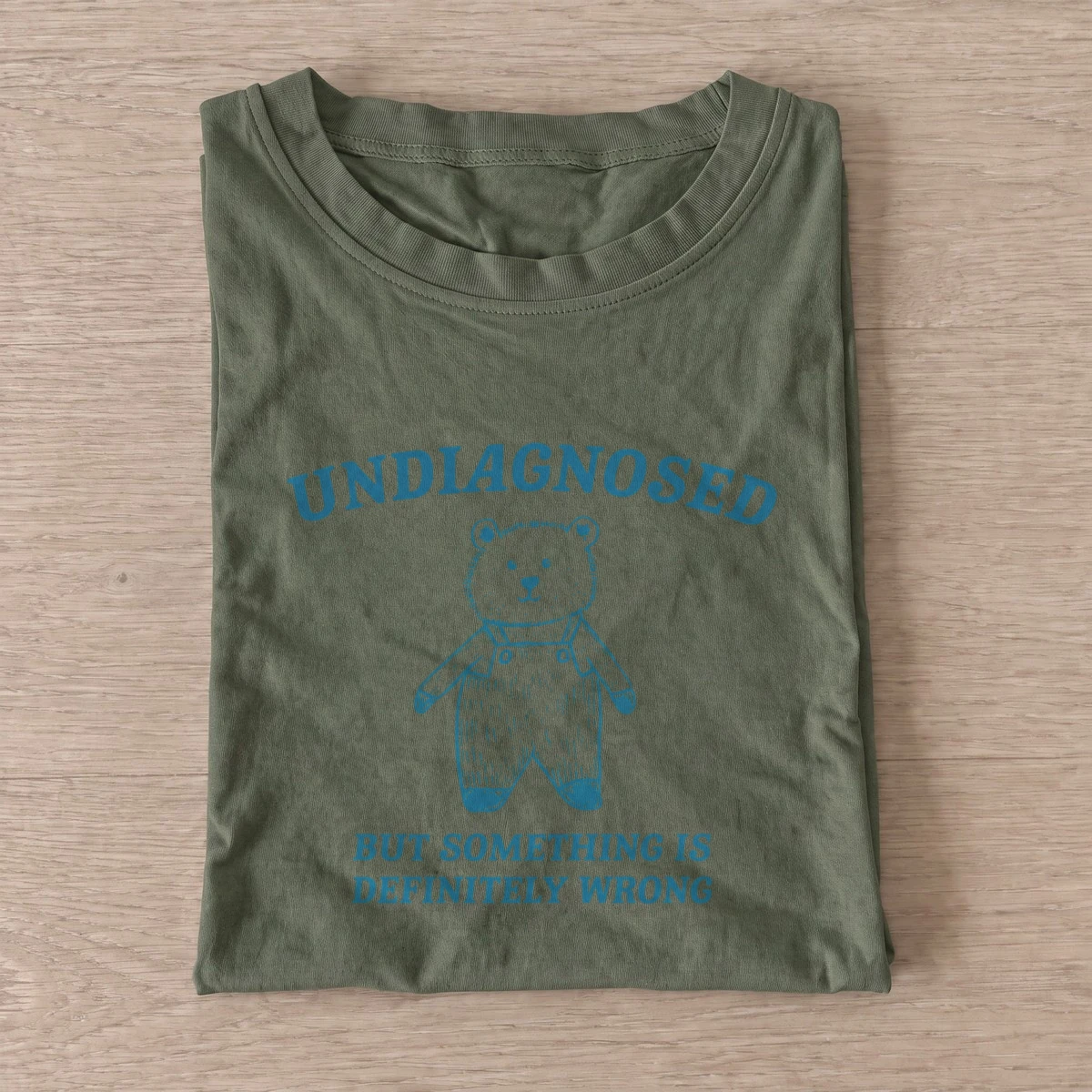 Undiagnosed teddy bear t shirt olive20undiagnosed teddy bear.webp
