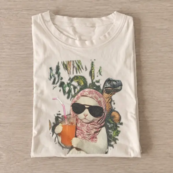 Vacation capybara graphic t shirt sand20vacation capybara.webp