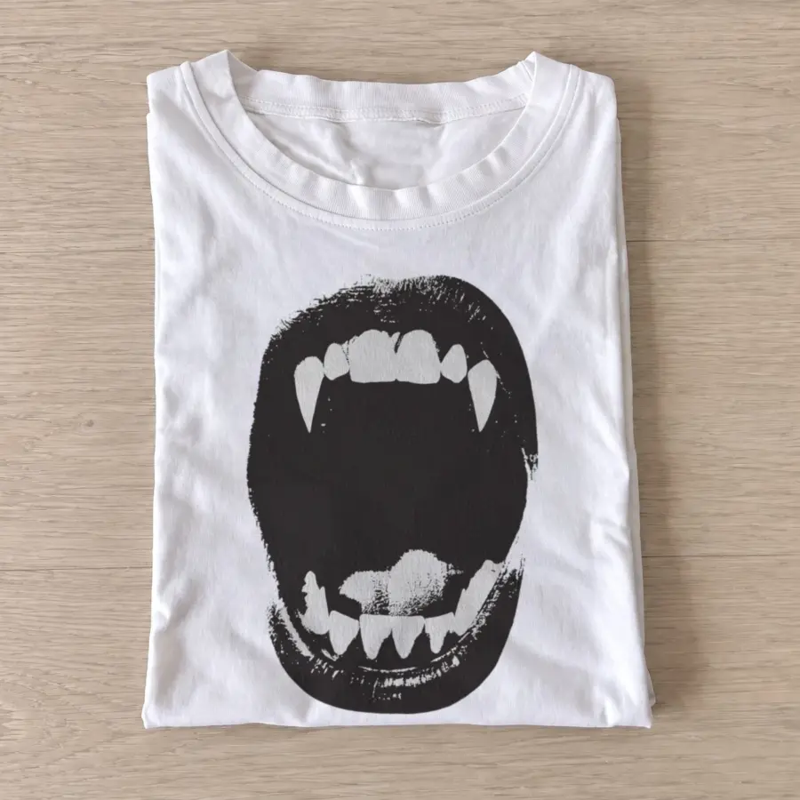 Vampire fangs mouth t shirt white20vampire fangs mouth.webp