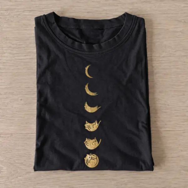 Vertical cat moon phases t shirt black20vertical moon phases.webp