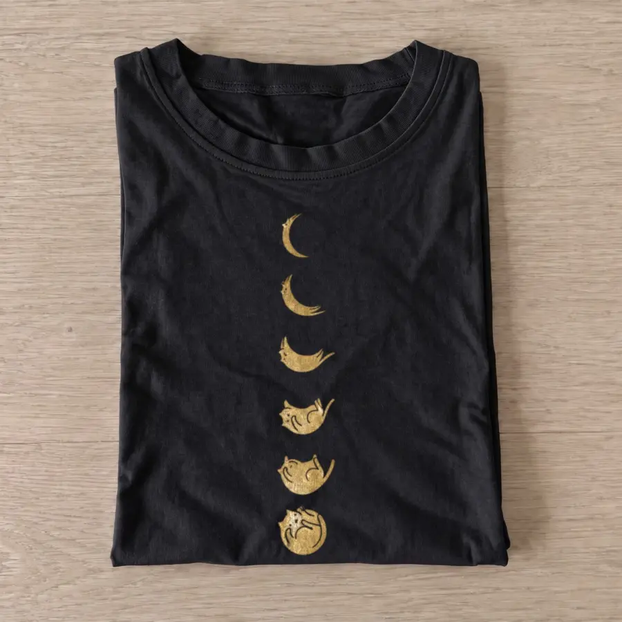 Vertical cat moon phases t shirt black20vertical moon phases.webp