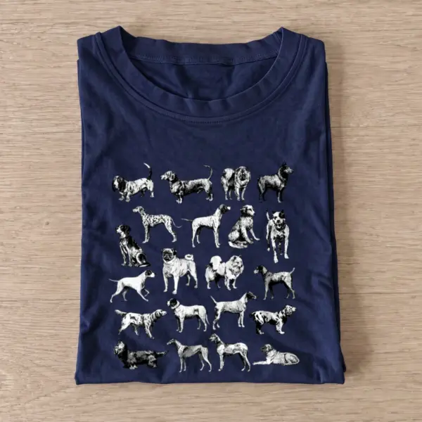 Vintage dog breeds t shirt navy20vintage dog breeds.webp