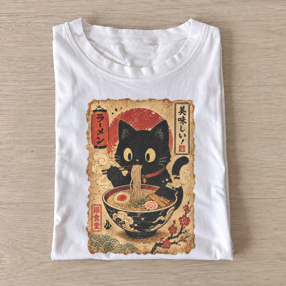 Vintage ramen cat t shirt white20vintage ramen cat.webp