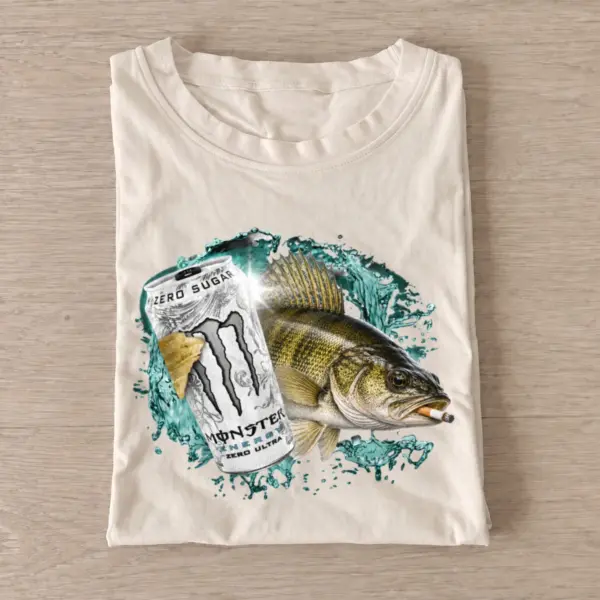 Walleye energy t shirt sand20walleye energy.webp