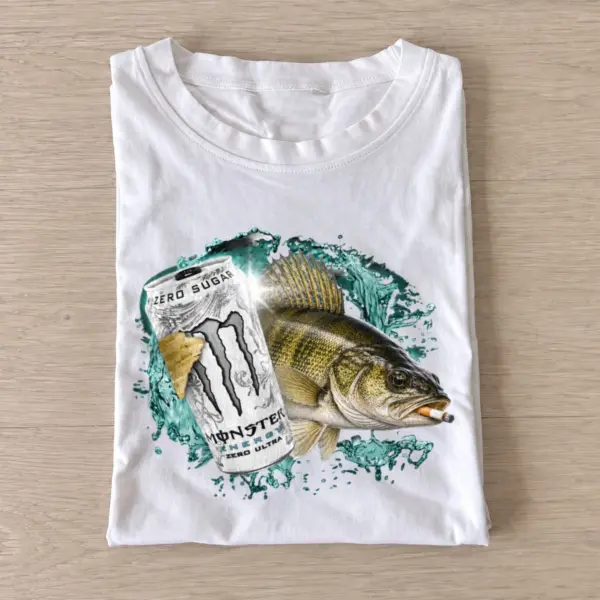 Walleye energy t shirt white20walleye energy.webp