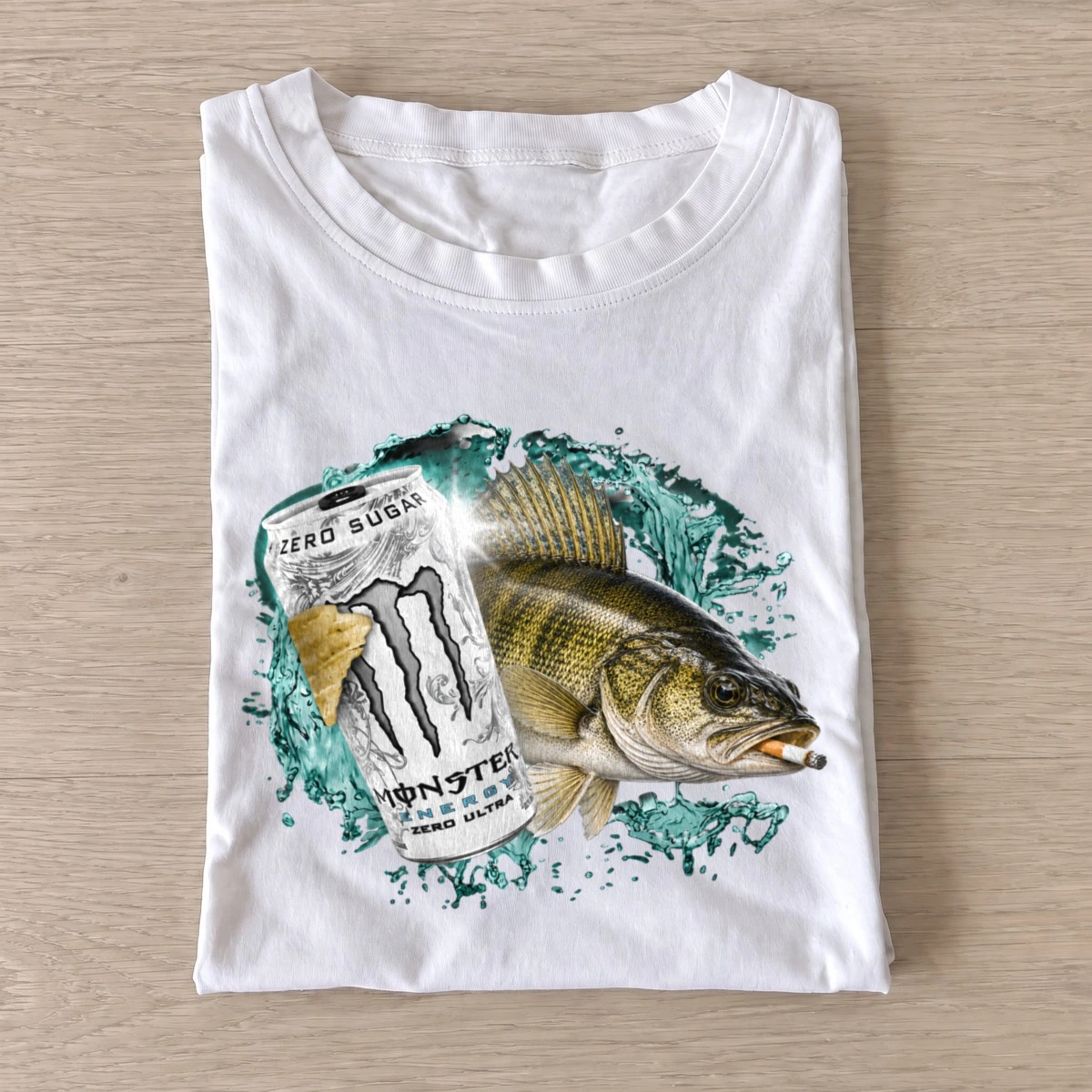 Walleye energy t shirt white20walleye energy.webp