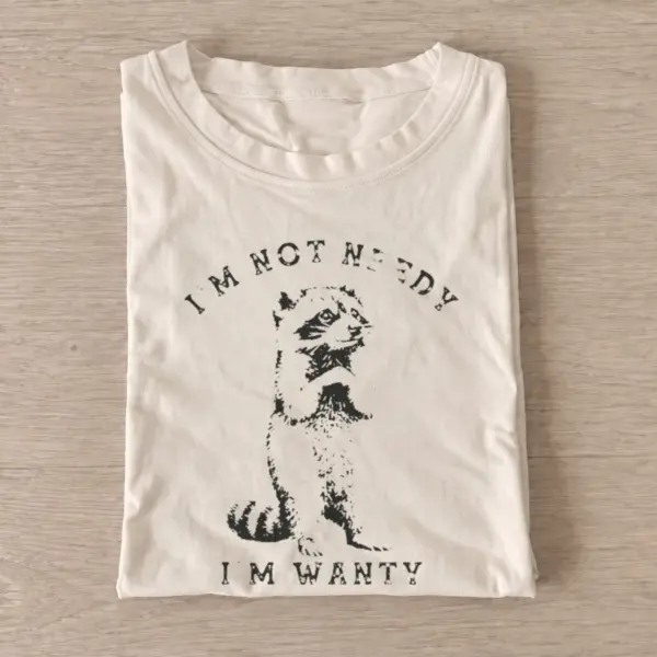 Wanty raccoon t shirt sand20wanty raccoon.webp