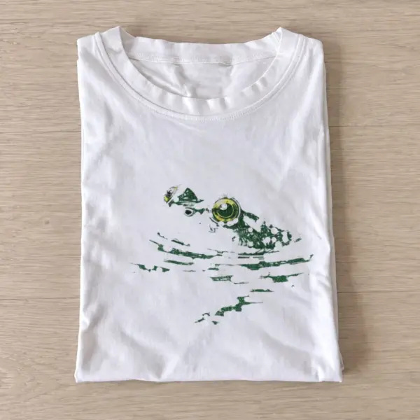 Watchful frog t shirt white20watchful frog.webp