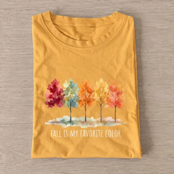 Watercolor autumn tree lineup t shirt gold20watercolor autumn tree lineup.webp