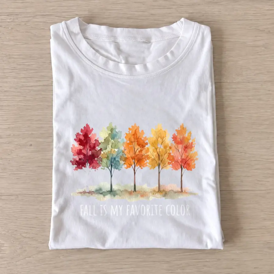 Watercolor autumn tree lineup t shirt white20watercolor autumn tree lineup.webp