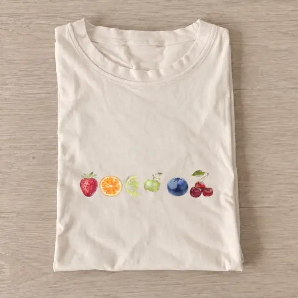 Watercolor fruit row t shirt sand20watercolor fruit row.webp