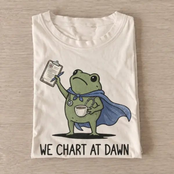 We chart at dawn frog t shirt sand20chart at dawn.webp