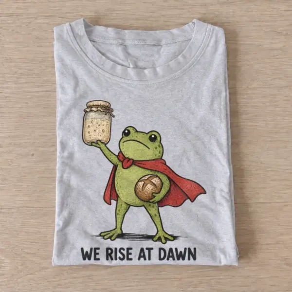 We rise at dawn frog t shirt gray20rise at dawn frog.webp