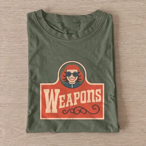 Weapons t shirt olive20weapons.webp