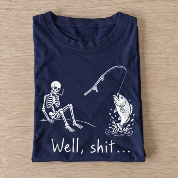 Well shit fishing t shirt navy20well shit fishing.webp