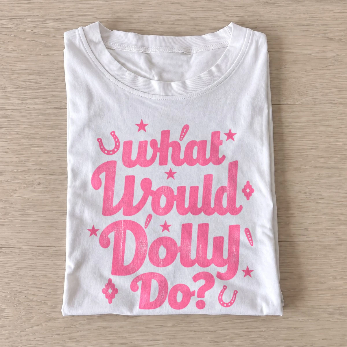 What would dolly do pink country wisdom t shirt white20pink country wisdom.webp