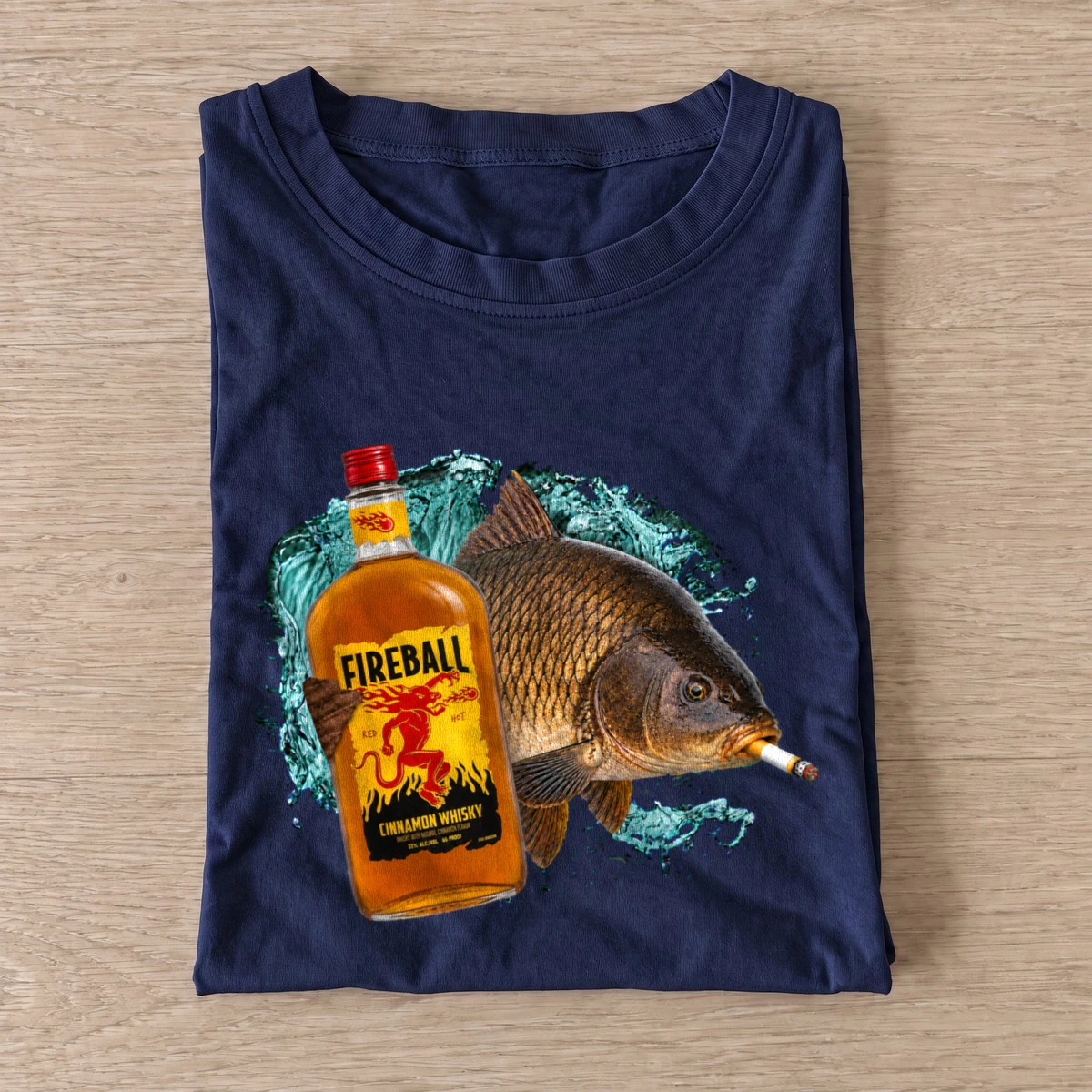 Whiskey carp t shirt navy20whiskey carp.webp