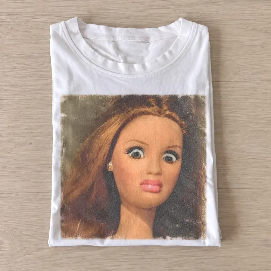 Wide eyed fashion doll graphic t shirt white20wide eyed fashion doll.webp