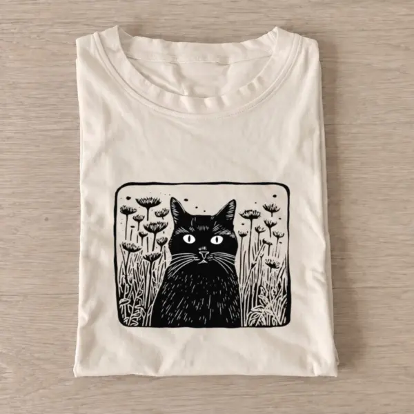 Wildflower cat t shirt sand20wildflower cat.webp