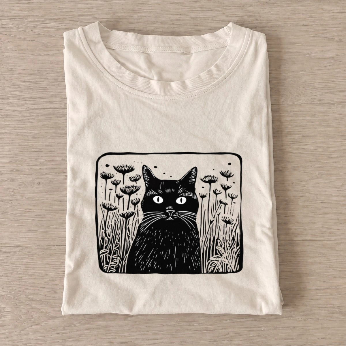 Wildflower cat t shirt sand20wildflower cat.webp