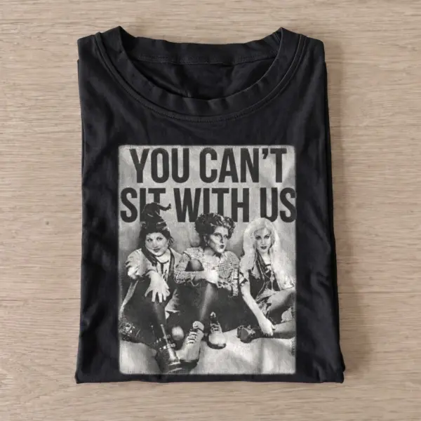 Witches social club you cant sit with us t shirt black20witches social club.webp