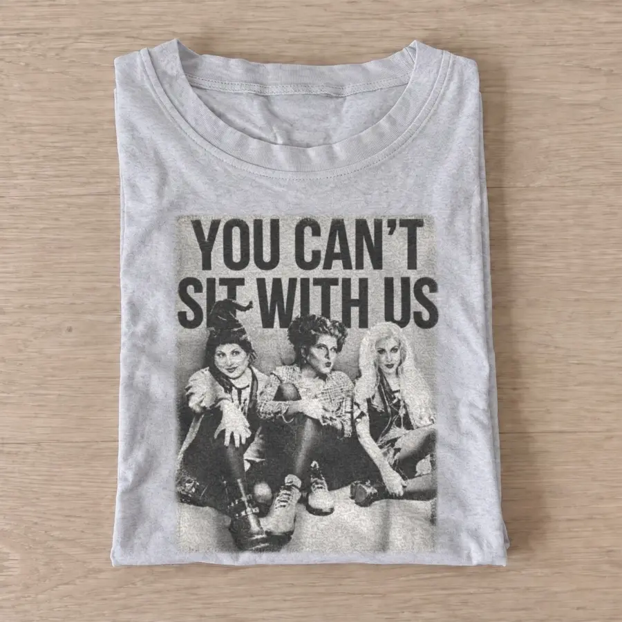 Witches social club you cant sit with us t shirt gray20witches social club.webp