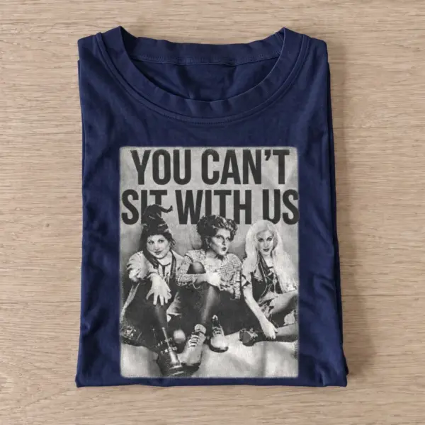 Witches social club you cant sit with us t shirt navy20witches social club.webp