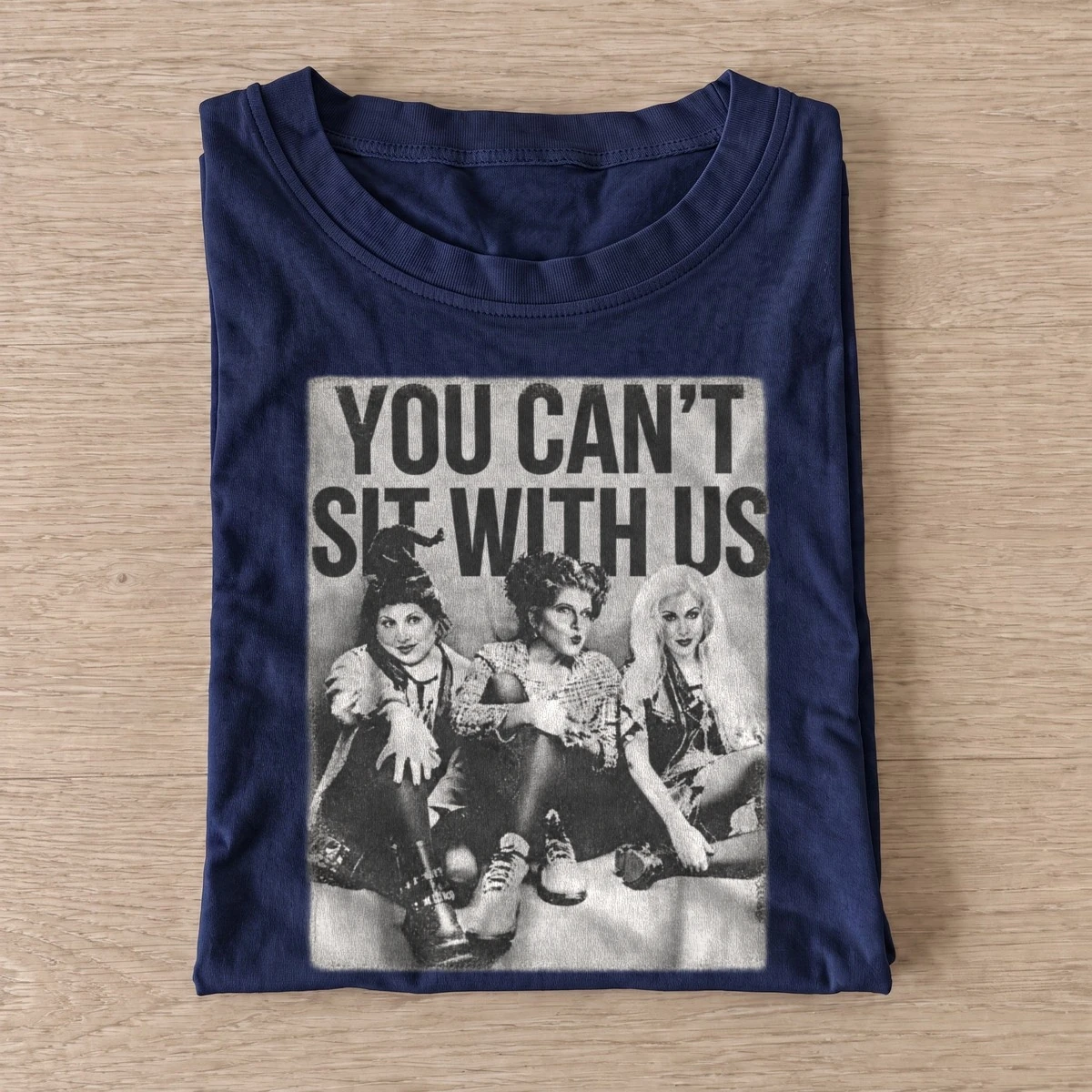 Witches social club you cant sit with us t shirt navy20witches social club.webp
