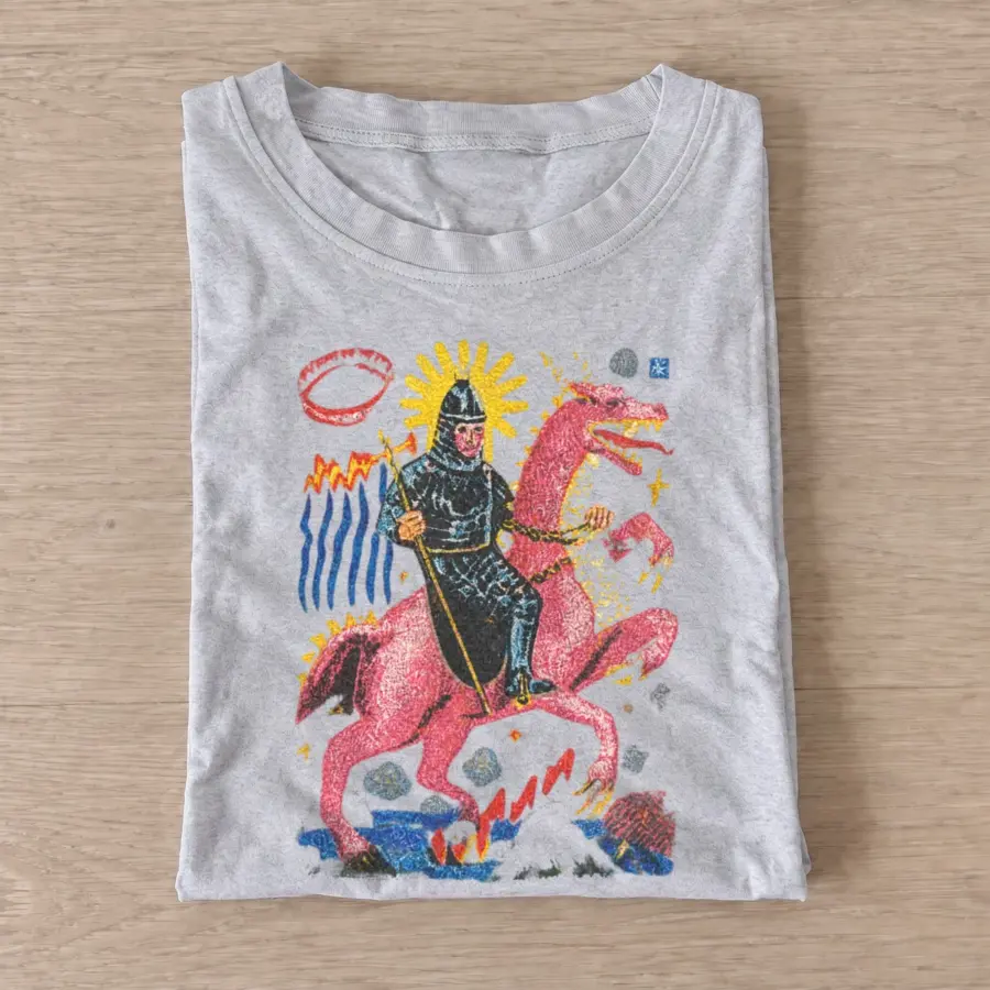 Wizard dinosaur rider t shirt gray20wizard dinosaur rider.webp