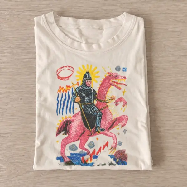 Wizard dinosaur rider t shirt sand20wizard dinosaur rider.webp
