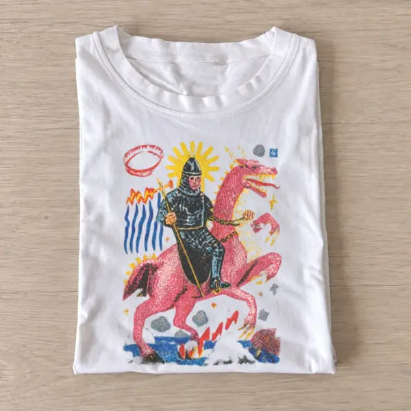 Wizard dinosaur rider t shirt white20wizard dinosaur rider.webp