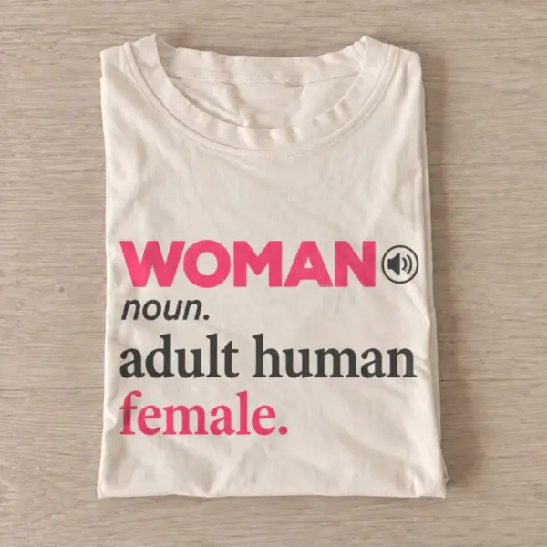 Woman definition adult human female t shirt sand20woman definition.webp