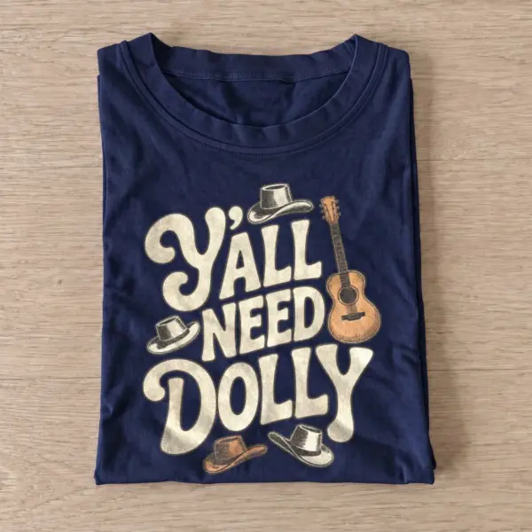 Yall need dolly country music t shirt navy20country music salvation.webp