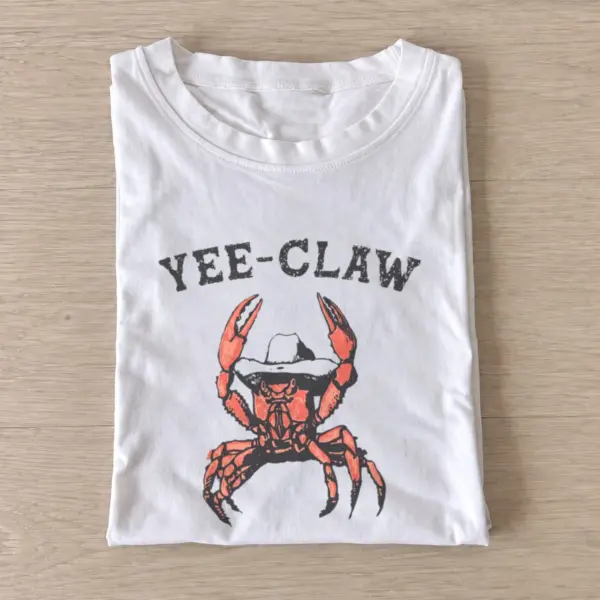 Yee claw crab t shirt white20yee claw crab.webp