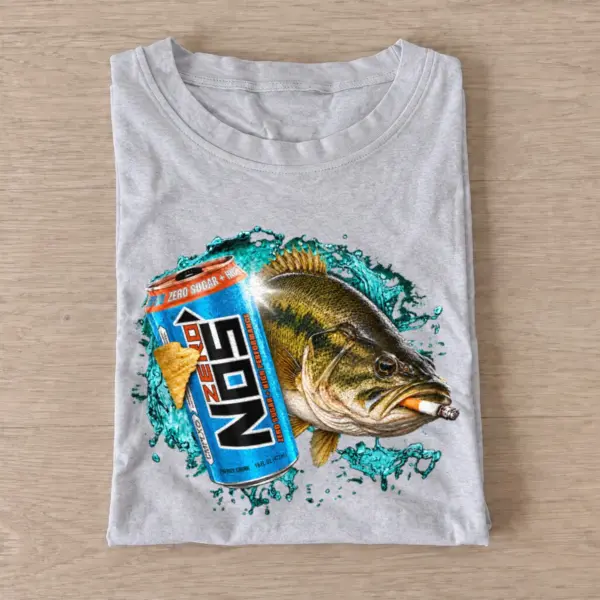 Zero rush largemouth smoke t shirt gray20zero20rush20largemouth20smoke.webp