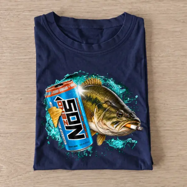Zero rush largemouth smoke t shirt navy20zero20rush20largemouth20smoke.webp
