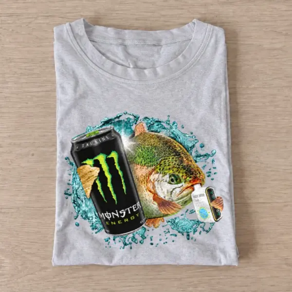Zero ultra puff trout fishing t shirt gray20zero20ultra20puff20trout.webp
