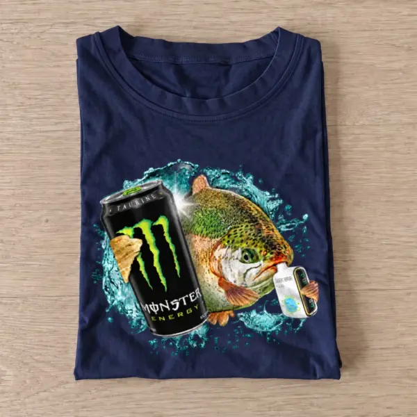 Zero ultra puff trout fishing t shirt navy20zero20ultra20puff20trout.webp