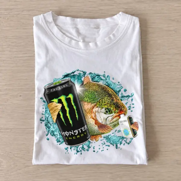 Zero ultra puff trout fishing t shirt white20zero20ultra20puff20trout.webp