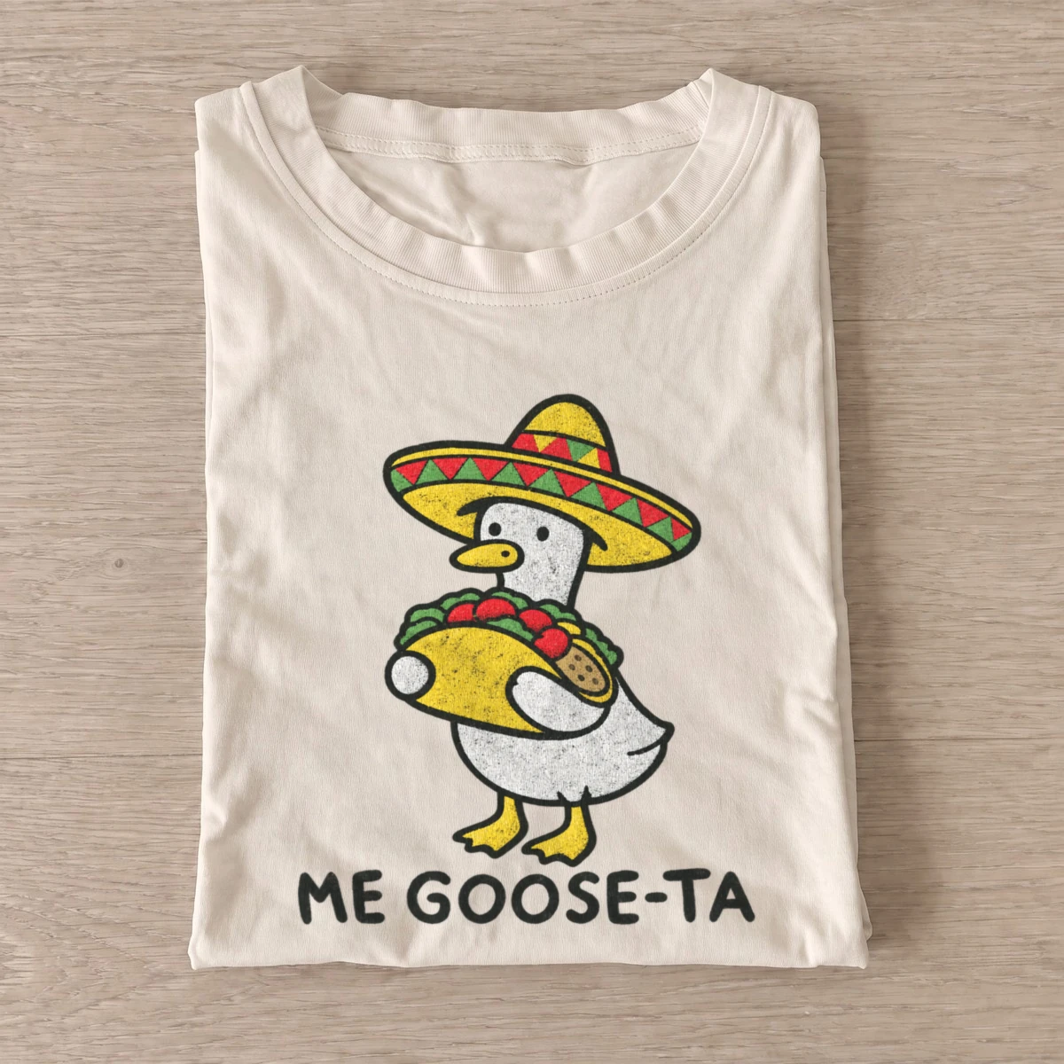 Me goose ta funny taco goose t shirt sand20me goose ta.webp