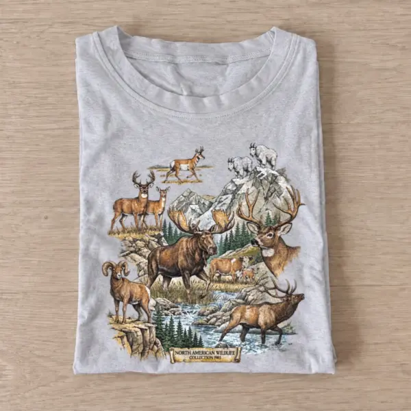 North american wildlife t shirt gray20north american.webp