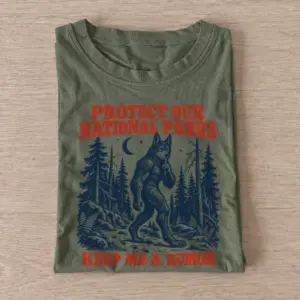 Protect our national parks keep me a rumor t shirt olive20keep me a rumor.webp